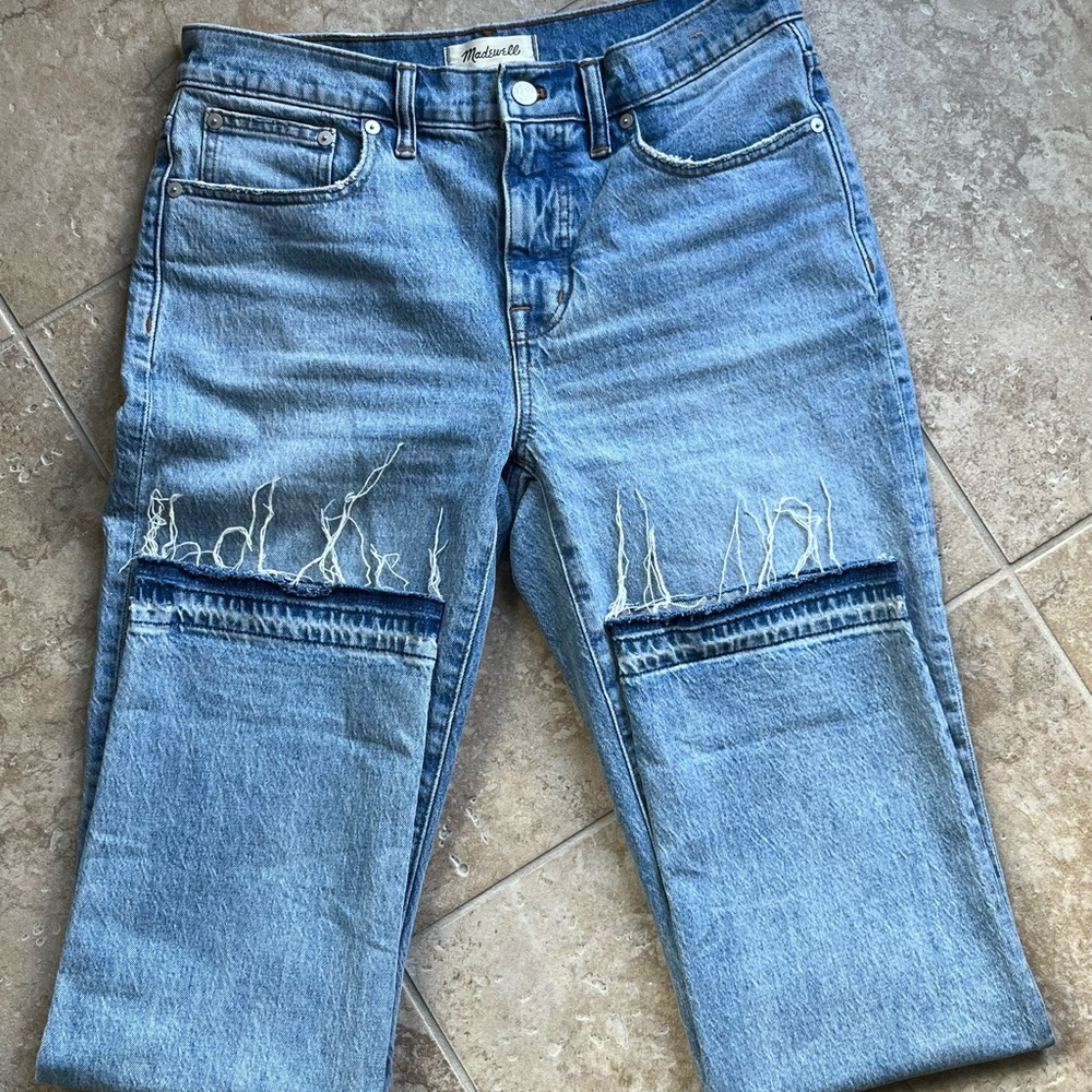 Madewell Mid Rise 90’s Straight Jean